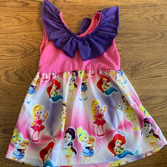 Princess Dress 12-18 M - Picture 2 of 3